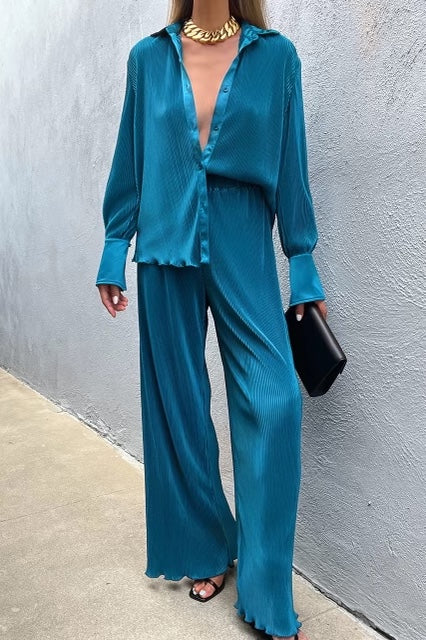 MAYA PANTS-TEAL